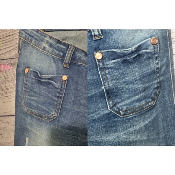 One Teaspoon Super Dupers Pure Bleu Size 27 NWT - Picture 2 of 11